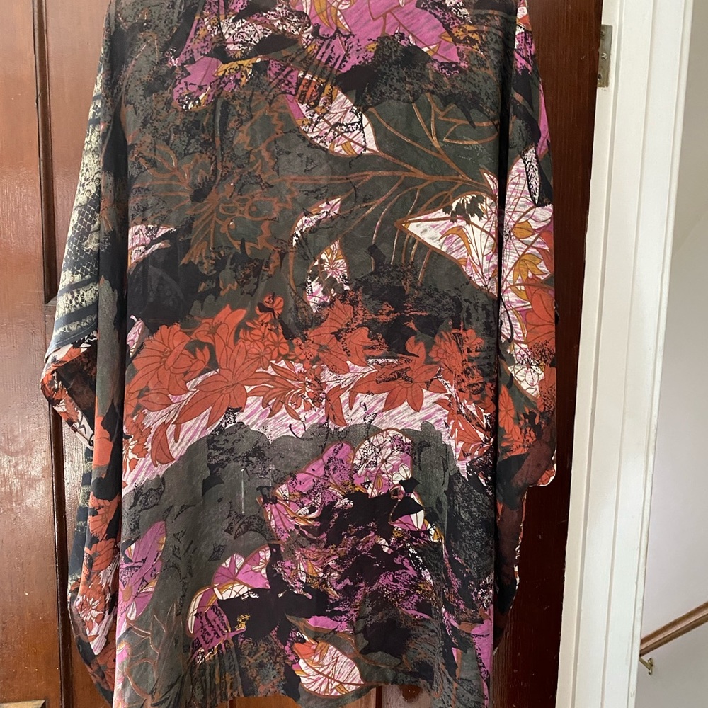 SariKnotSari Silk Tunic